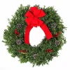 Sale Fresh Cut Boxwood Blue Ridge Mountain Wreath Fresh Christmas Wreaths & Greenery