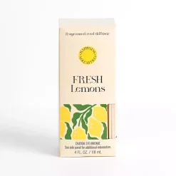 Clearance Fresh Lemons Diffuser Set Home Fragrance