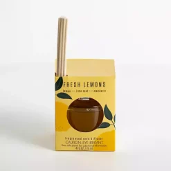 Online Fresh Lemons Reed Diffuser Set Home Fragrance