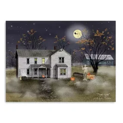 Best Fright Night Halloween Canvas Art Print Halloween