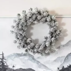 Sale Frosted Pinecone Cluster Christmas Wreath Christmas Wreaths