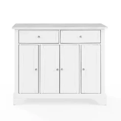 Kirklands Home Kitchen Islands & Bar Carts|Gia All Marble Kitchen Island White