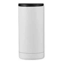 Kirklands Home Barware|Girl Dinner Stainless Steel Koozie White