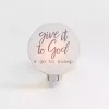 Kirklands Home Desk Lamps & Task Lighting|Give it to God Night Light