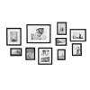 Kirklands Home Gallery Wall Frames|Glam Black 10-pc. Gallery Wall Frame Set