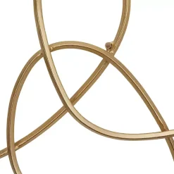 Kirklands Home Wall Plaques|Abstract Rings Metal Wall Plaque Gold