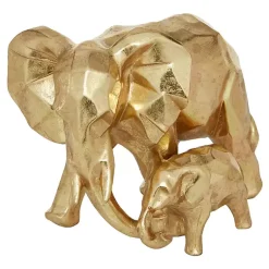 Online Carved Elephant Family Statue Statues & Figurines