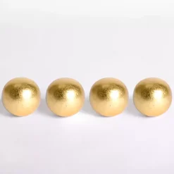 Hot Ceramic 3 in. Orbs, Set of 4 Bowl Filler