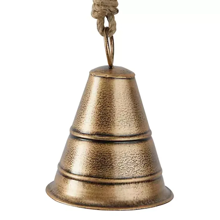 Outlet Flared Metal Hanging Bells, Set of 3 Decorative Accents