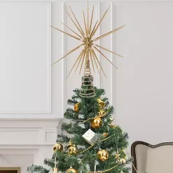Sale Glitter Starburst Tree Topper Christmas Tree Decorations