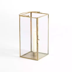 Online Iron & Glass Taper Candle Lantern, 10 in. Lanterns