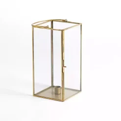 Online Iron & Glass Taper Candle Lantern, 10 in. Lanterns