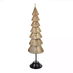 Best Iron Christmas Tree on Black Base, 47 in. Christmas Decorations