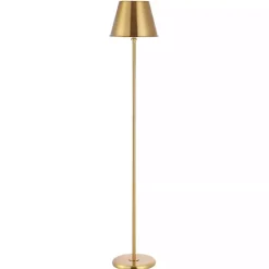 Kirklands Home Floor Lamps|Metal Asher Floor Lamp Gold
