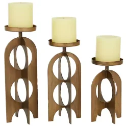 Best Metal Cutout Candle Holders, Set of 3 Candle Holders