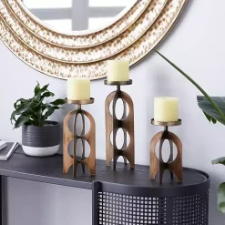Best Metal Cutout Candle Holders, Set of 3 Candle Holders