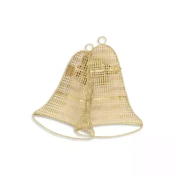 Outlet Metal Holiday Bells Wall Plaque Christmas Art & Wall Decor