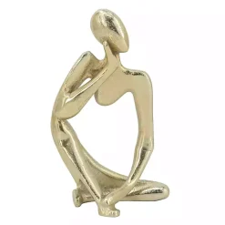 Hot Metal Pondering Figure II Sculpture Statues & Figurines