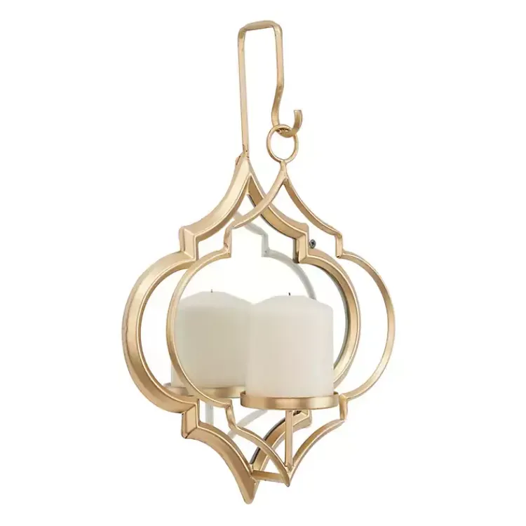 New Quatrefoil Mirrored Wall Sconce Sconces