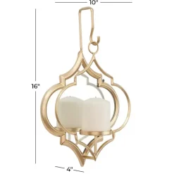 New Quatrefoil Mirrored Wall Sconce Sconces