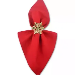 Online Snowflake Napkin Rings, Set of 6 Christmas Dining & Entertaining