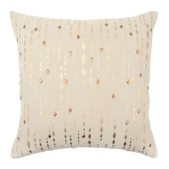 Online Gold Studded Stripe Pillow Pillows