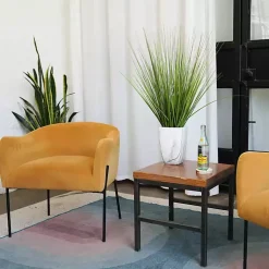 Best Grass Arrangement in White Marble Pot Arrangements & Greenery