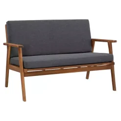 Kirklands Home Outdoor Sets|Acacia Wood 4-pc. Outdoor Living Set Gray