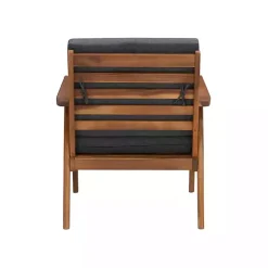 Kirklands Home Outdoor Sets|Acacia Wood 4-pc. Outdoor Living Set Gray