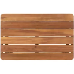 Kirklands Home Outdoor Sets|Acacia Wood 4-pc. Outdoor Living Set Gray