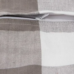 Best and White Check Pillow Covers, Set of 4 Pillows