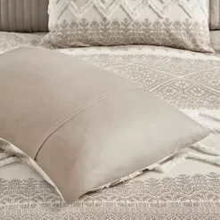 Kirklands Home Duvets|Gray and White 3-pc. California King Duvet Set