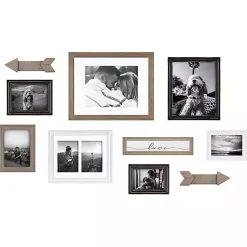 Kirklands Home Gallery Wall Frames|Gray Arrow 10-pc. Gallery Wall Picture Frame Set
