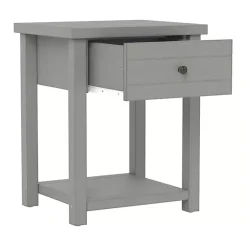 Kirklands Home Accent & End Tables|Bailie Wooden Side Table Gray