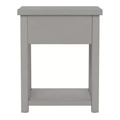 Kirklands Home Accent & End Tables|Bailie Wooden Side Table Gray
