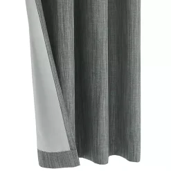 Kirklands Home Curtains & Drapes|Bryson Textured Curtain Panel, 108 in. Gray