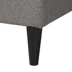 Kirklands Home Beds & Headboards|Button Tufted Headboard Full Platform Bed Gray