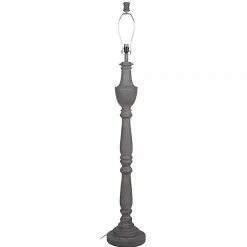 Kirklands Home Floor Lamps|Carved Urn Floor Lamp Gray