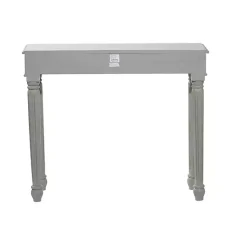 Kirklands Home Console Tables|Carved Wood Console Table Gray