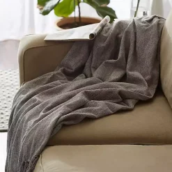Best Chenille Fringe Throw Blankets & Throws
