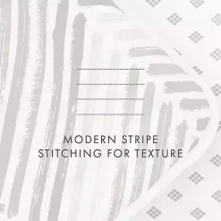 Kirklands Home Quilts|Gray Chevron Reversible 3-pc. Queen Quilt Set