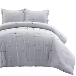 Kirklands Home Comforters|Clip Jacquard 3-pc. King Comforter Set Gray