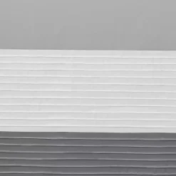 Kirklands Home Curtains & Drapes|Gray Color Block Striped Curtain Panel, 84 in.