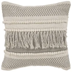 Best Gray Comfort Fringe Pillow Pillows