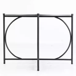 Kirklands Home Outdoor Tables|Gray Concrete Top Outdoor Bistro Table