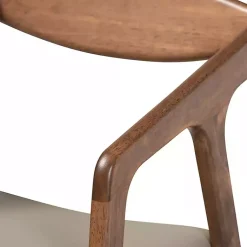 Kirklands Home Dining Chairs|Faux Leather Harland Dining Chairs, Set of 2 Gray