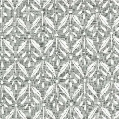 Kirklands Home Bar Stools & Counter Height Stools|Gray Floral Upholstered Counter Stool