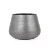 Kirklands Home Planters|Gray Hammered Metal Retta Planter