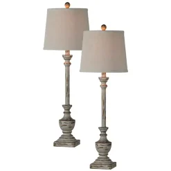 Kirklands Home Buffet Lamps|Joelle Buffet Lamps, Set of 2 Gray