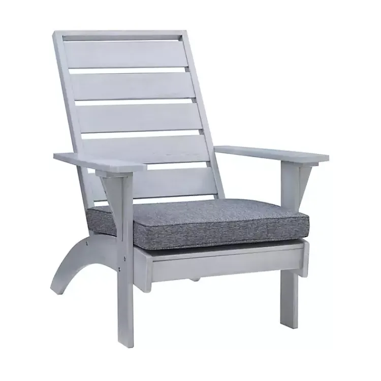Kirklands Home Outdoor Seating|Lanier Chair with Cushion Gray